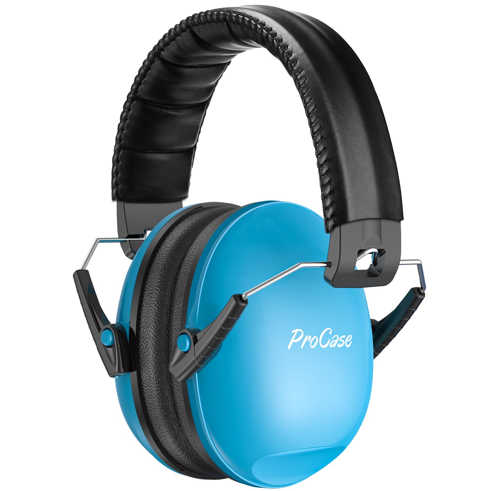 ProCase Kids Noise Cancelling Headphones with 27dB SNR, Toddler Hearing Protection Ear Muffs for Concerts, Fireworks, Air Shows & Autism Sensory Needs - Blue | Perfect for Travel, School & Loud Events