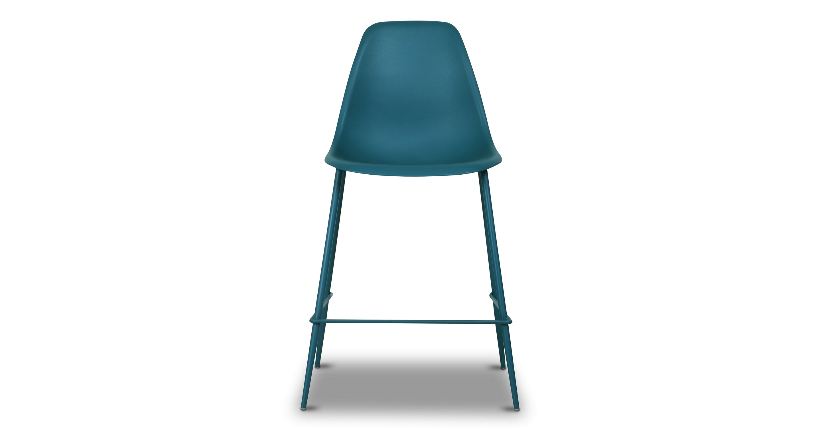 Isla Counter Height Stool - Adjustable Bar Stool with Backrest, Modern Kitchen Island Stool for Dining & Breakfast Nook, Perfect for Home, Cafe & Restaurant Use