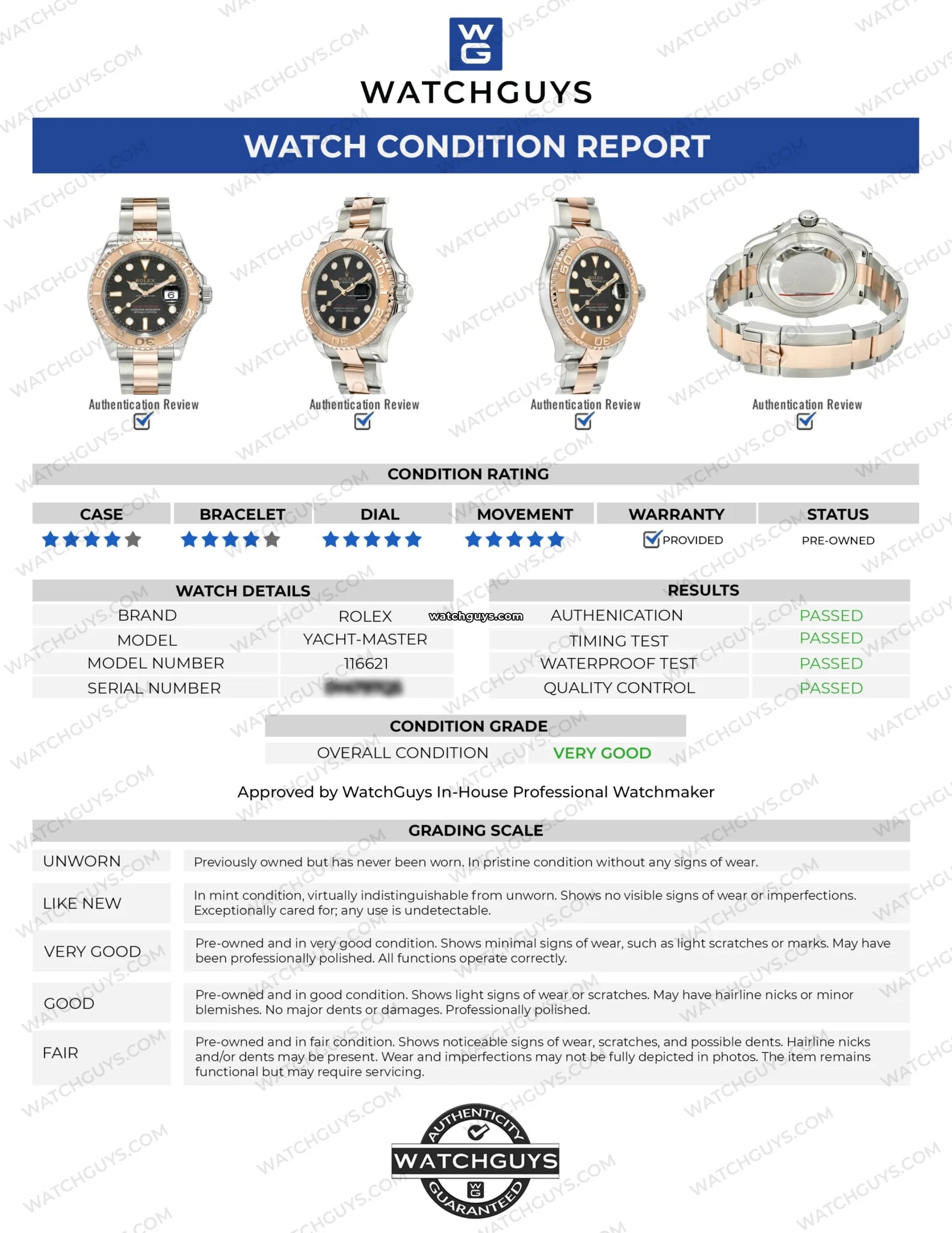 Rolex Yacht Master 116621 Men's Luxury Watch - Black Dial & Rose Gold Stainless Steel - Perfect for Sailing, Yachting & Formal Events
