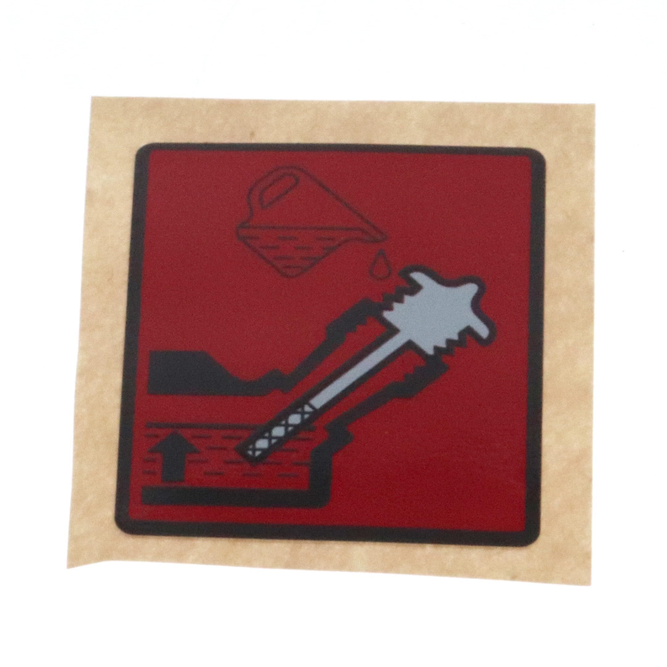 Honda 87594-VG3-010 Genuine Engine Oil Caution Sticker - Perfect for Motorcycle & ATV Maintenance & DIY Repairs