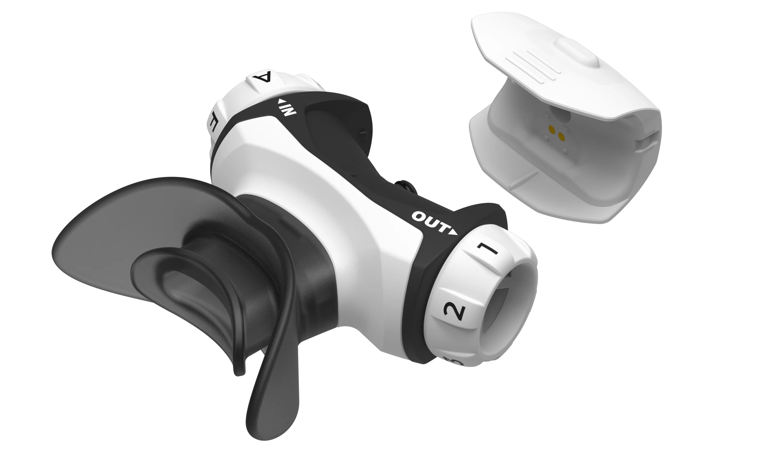 AIROFIT PRO 2.0 Breathing Trainer - Improve Lung Capacity & Respiratory Strength | Portable Breathing Exercise Device for Athletes, Singers & COPD Patients | Home & Gym Use