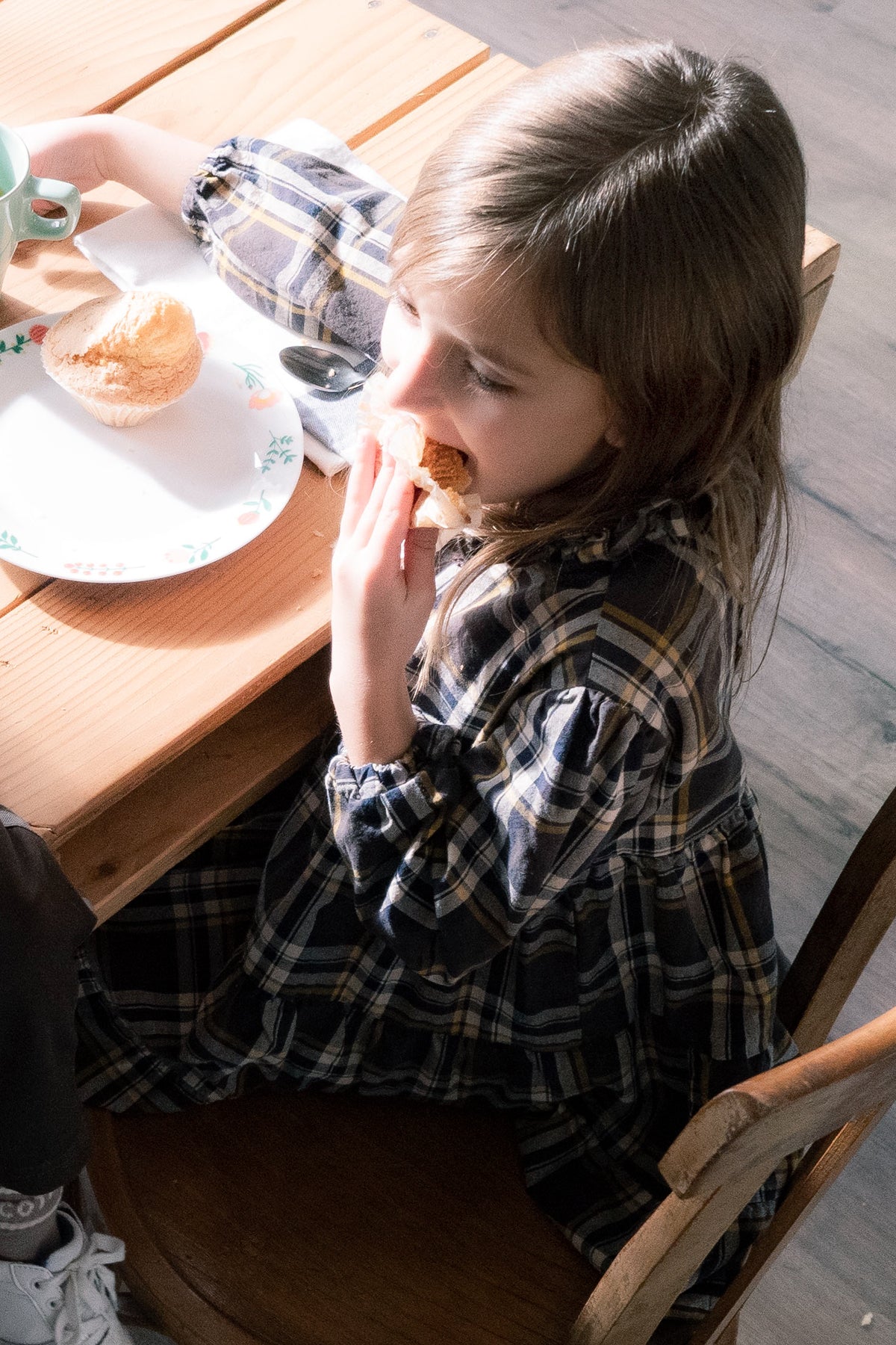Vintage Tartan Plaid Dress for Girls - Classic Retro Style Kids' Party & Holiday Outfit