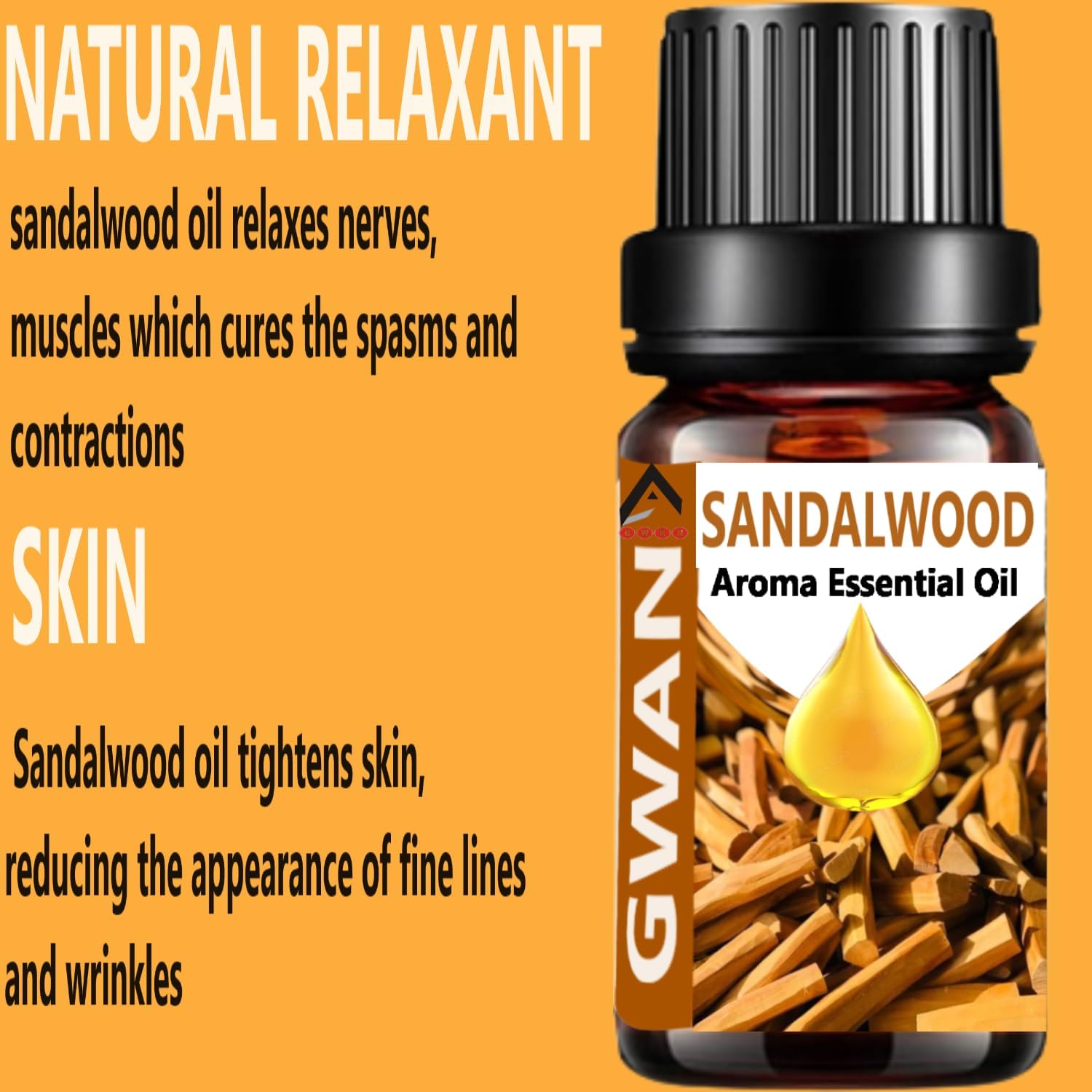 Premium Essential Oil Set for Aromatherapy - 5 Pack (Lemongrass, Lavender, Jasmine, Rose, Sandalwood) 10ml Each - Natural Home Fragrance Oil for Diffusers, Relaxation & Stress Relief - Perfect for Spa, Yoga & Bedroom
