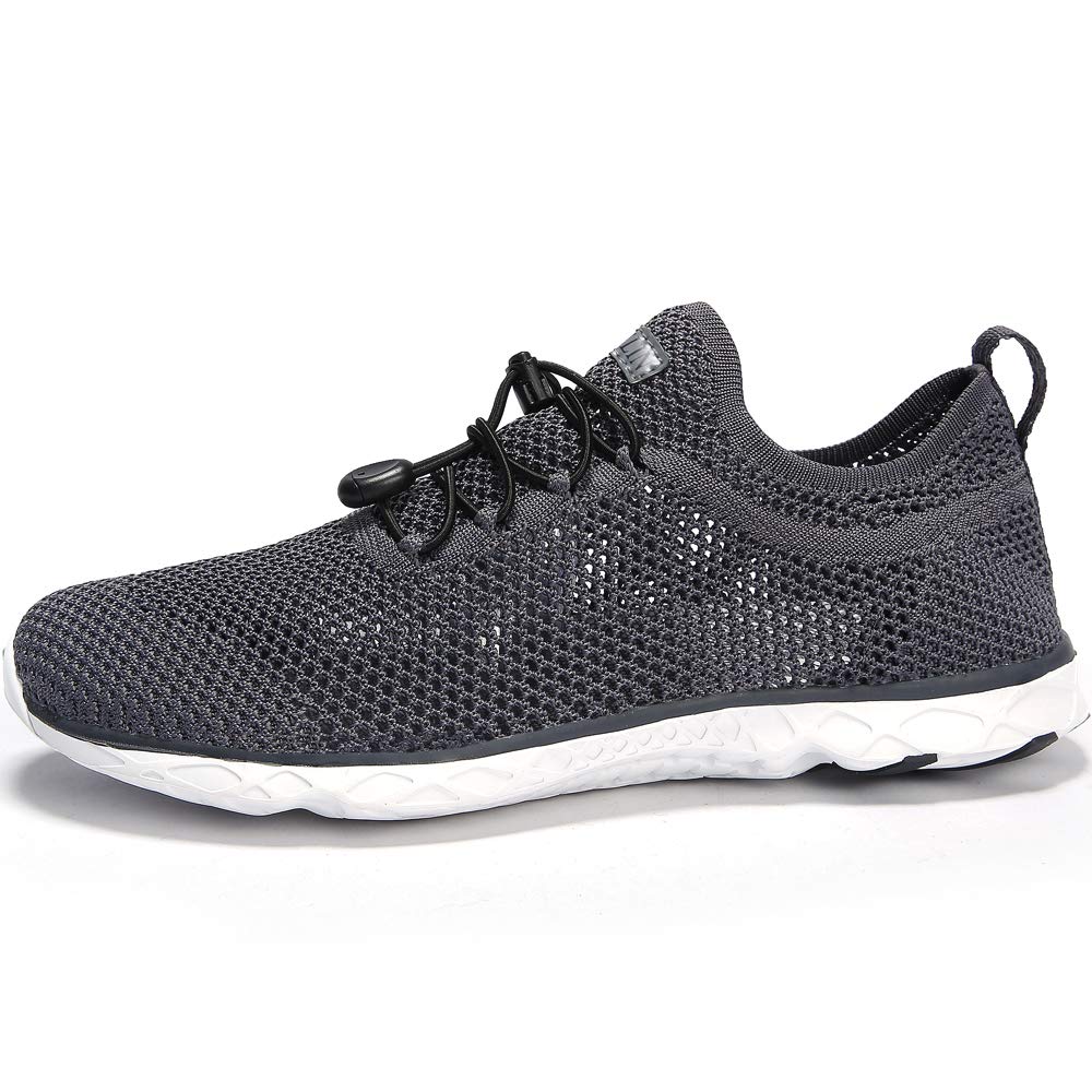 Men's Quick Drying Aqua Water Shoes - Lightweight Swim Shoes for Beach, Pool & Water Sports | Non-Slip Barefoot Walking Shoes for Men