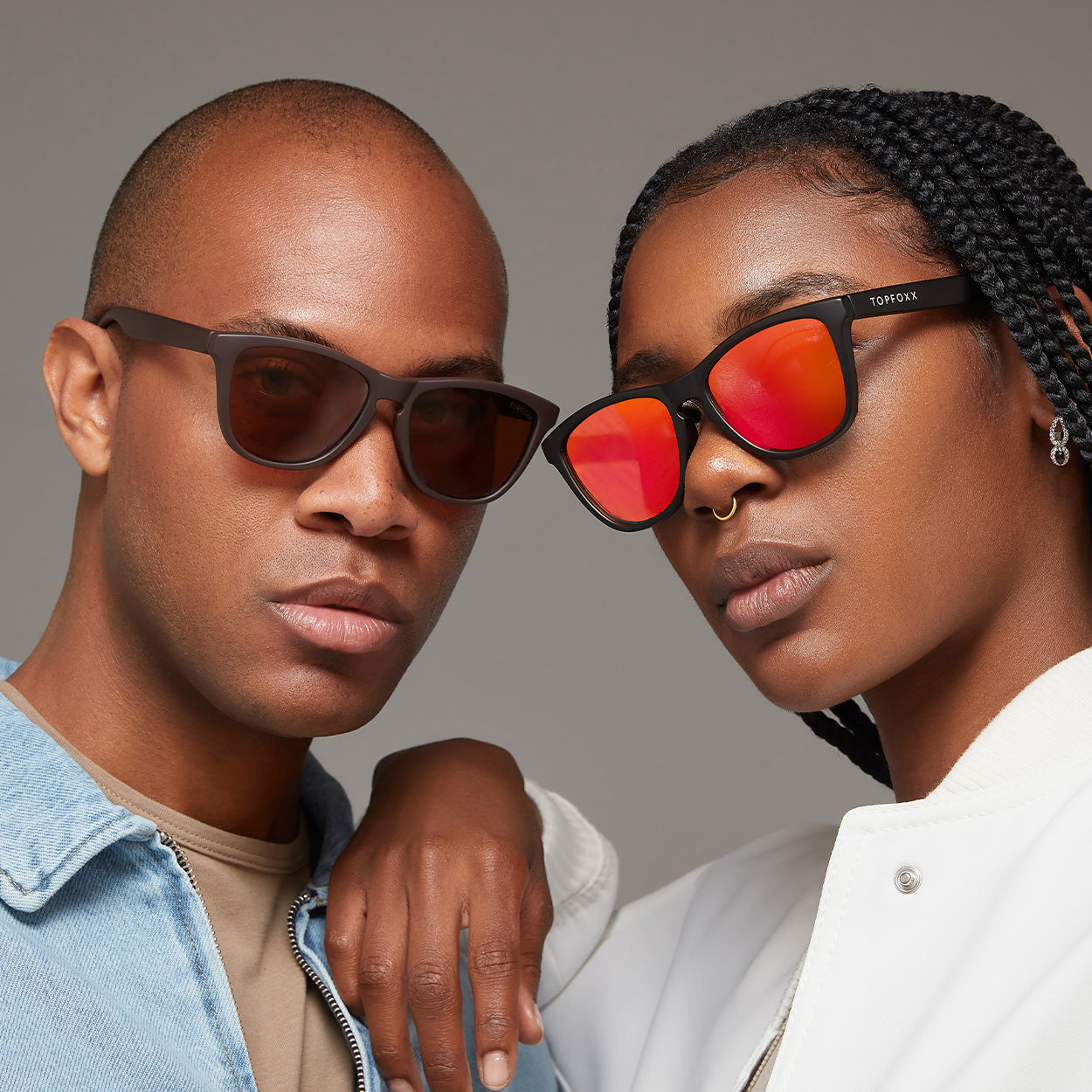 Rise Up Brown Prescription Glasses - Stylish & Comfortable Eyewear for Reading, Work, and Daily Use