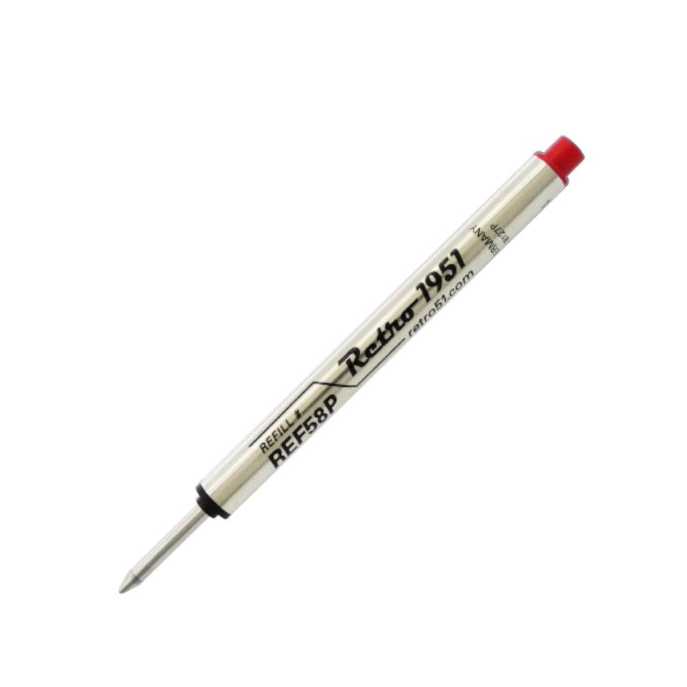 Retro 51 Tornado Capless Rollerball Pen Ink Refills - 3 Pack for Smooth Writing - Perfect for Office, Journaling & Gift Giving