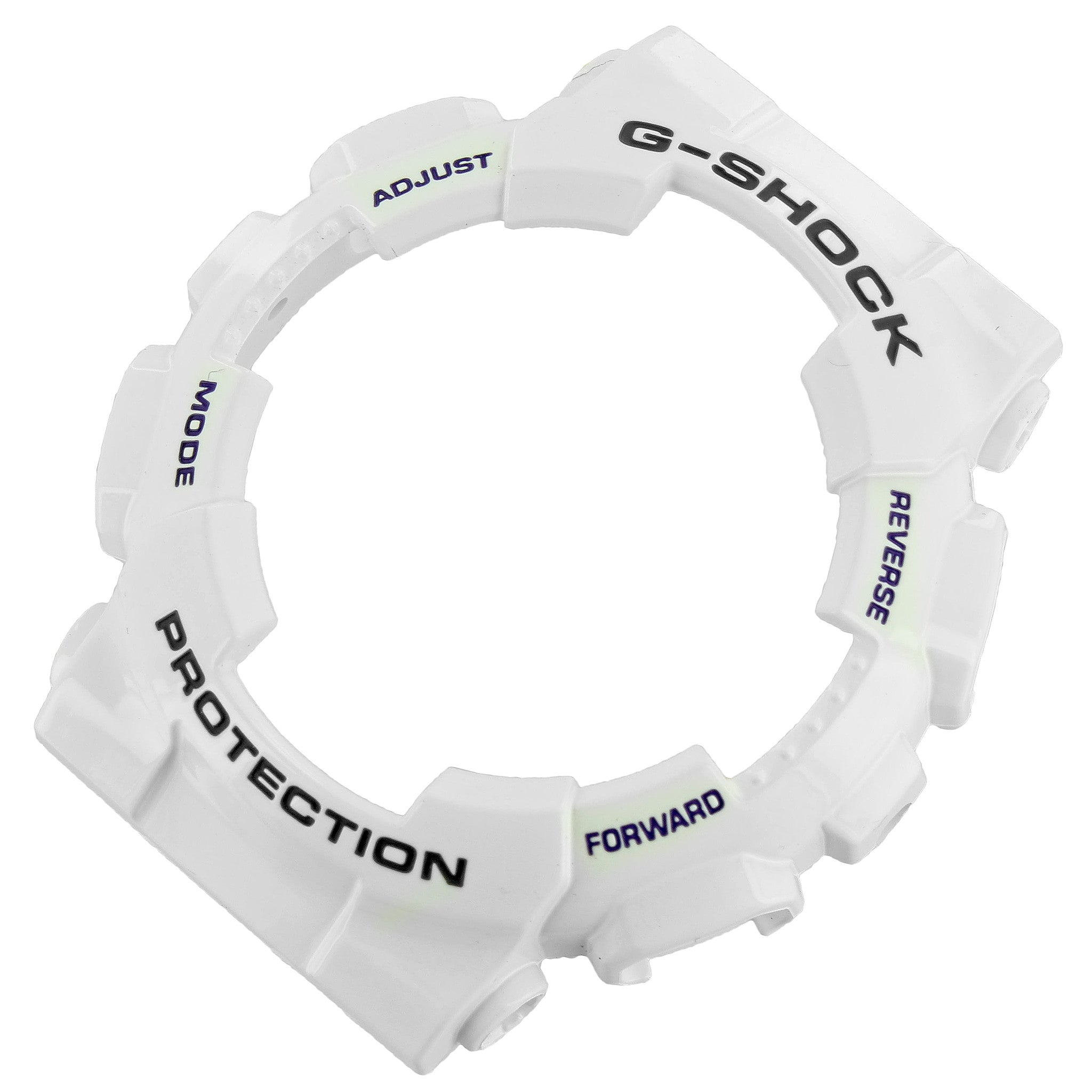 Original White G-Shock GA100A-7A Men's Watch Bezel 50mm Case Cover - Durable Replacement for Outdoor, Sports & Casual Wear