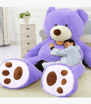 Giant 11ft Teddy Bear - World's Largest Stuffed Animal Plush Toy for Home Decor, Nursery, Photo Props & Gifts