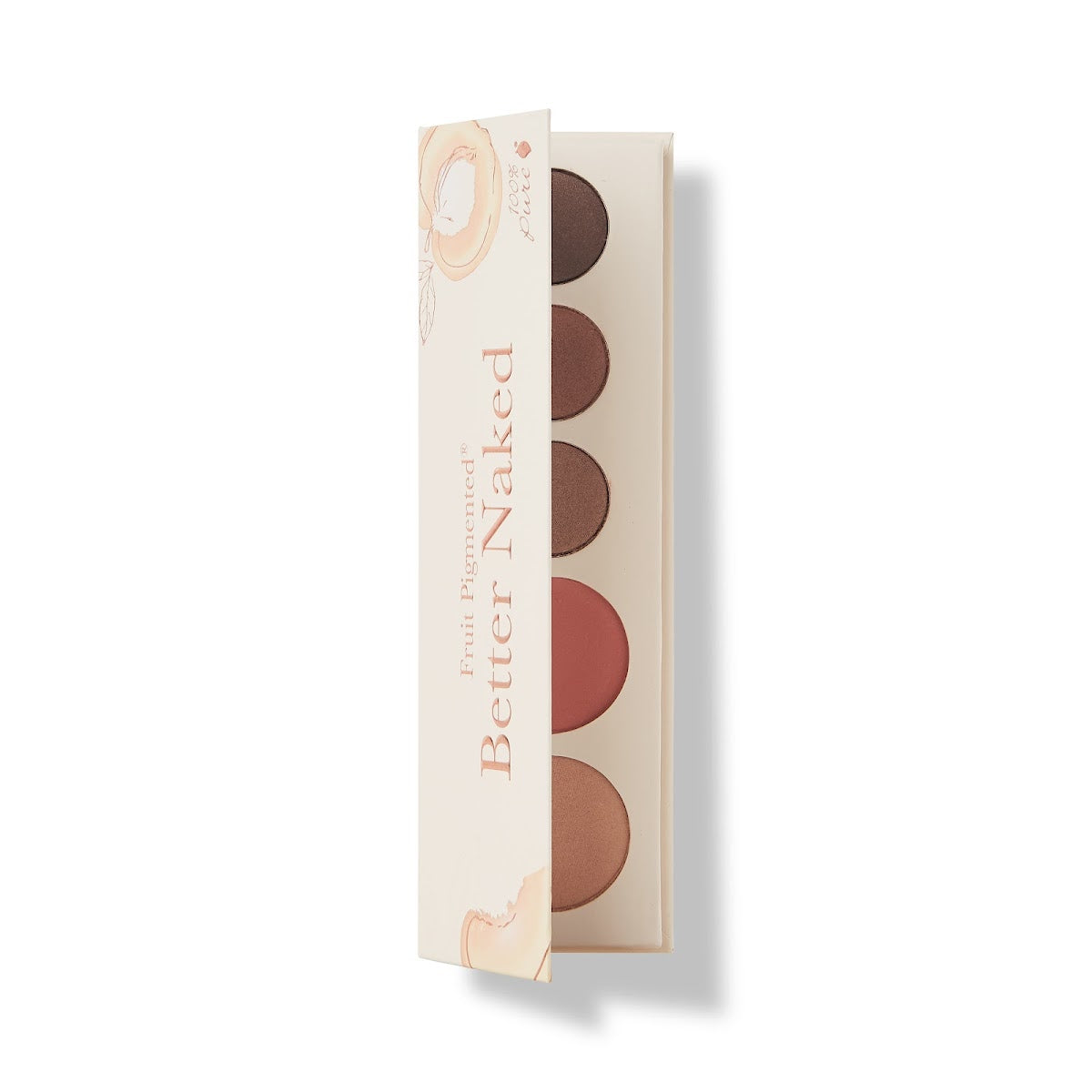 Fruit Pigmented Better Naked Palette - Vegan & Natural Eyeshadow Set for Everyday Makeup | Perfect for Day & Night Looks