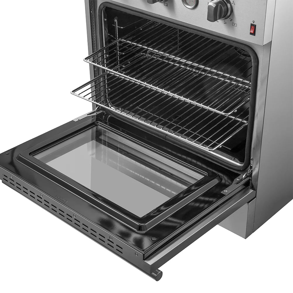 Forno 30 Inch Gas Range with Built-In Temperature Gauge - Model FFSGS6277 | Professional Kitchen Appliance for Home Cooking & Baking