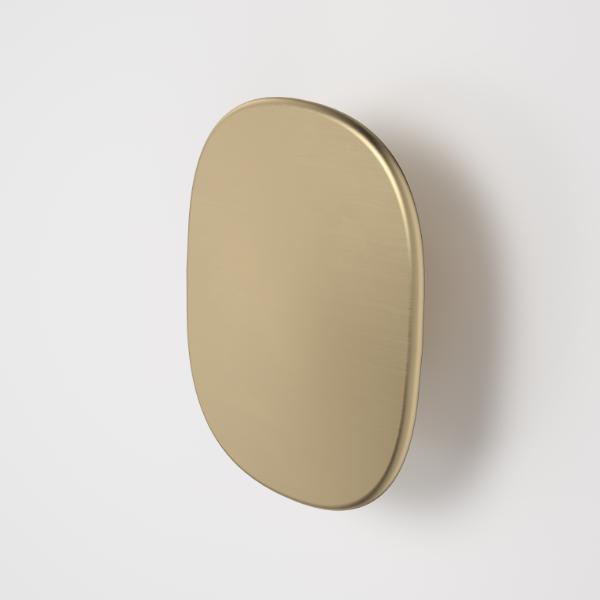 Caroma Contura II Large Robe Hook in Brushed Brass - Premium Bathroom & Bedroom Wall Hook for Towels, Robes & Clothes - Durable & Stylish Home Decor Accessory