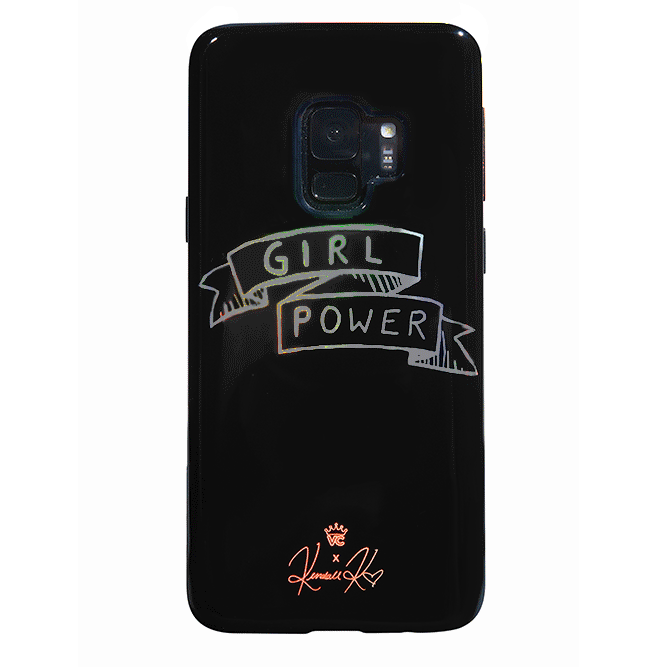 Kendall Vertes Girl Power iPhone Case - Trendy Protective Cover for iPhone 12/13/14/15 - Perfect for School, Work & Everyday Use