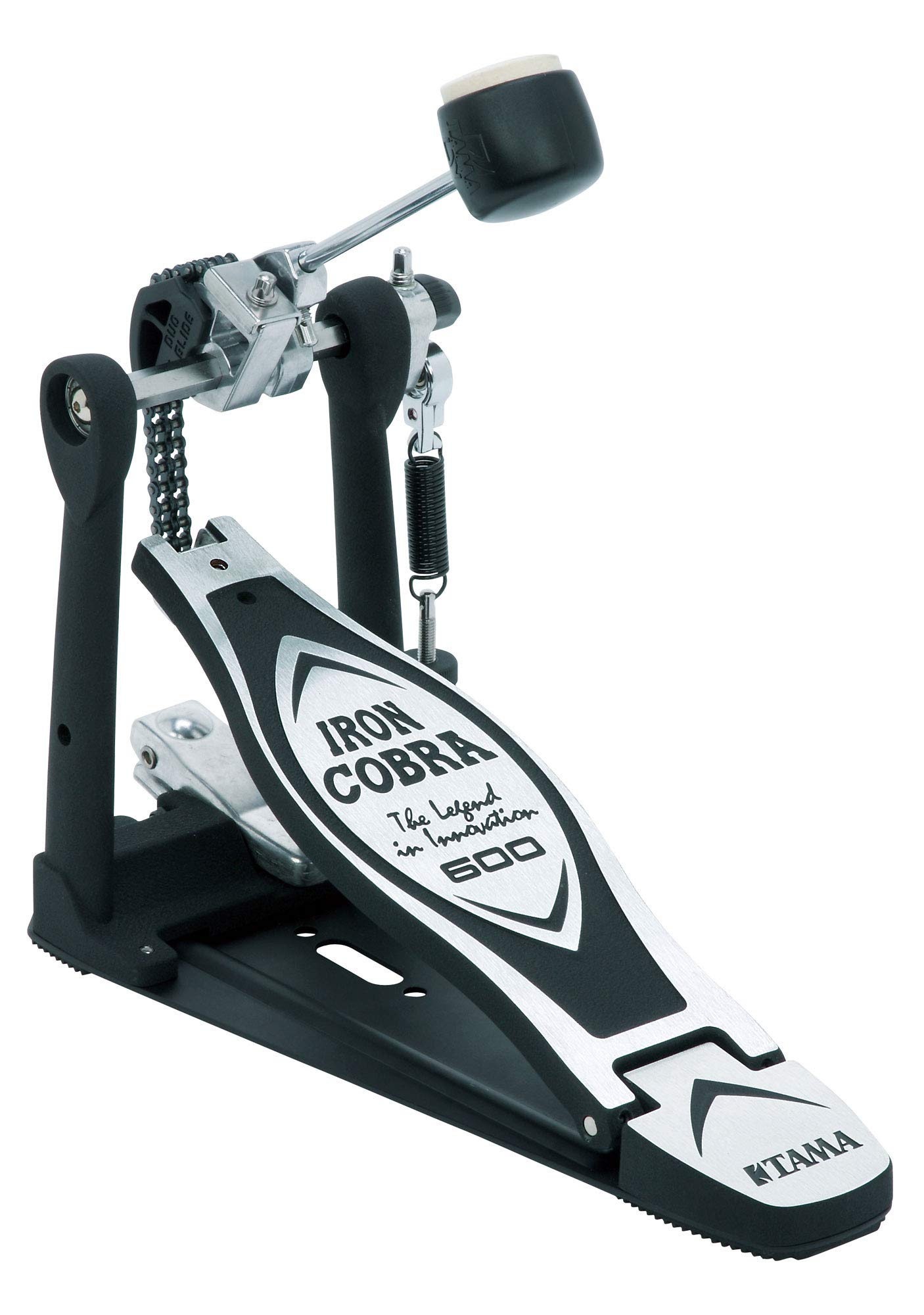 Tama Iron Cobra 600 Drum Pedal Hardware Pack - Premium Double Bass Drum Pedal for Professional Drummers | Perfect for Live Performances, Studio Recording & Heavy Metal Drumming