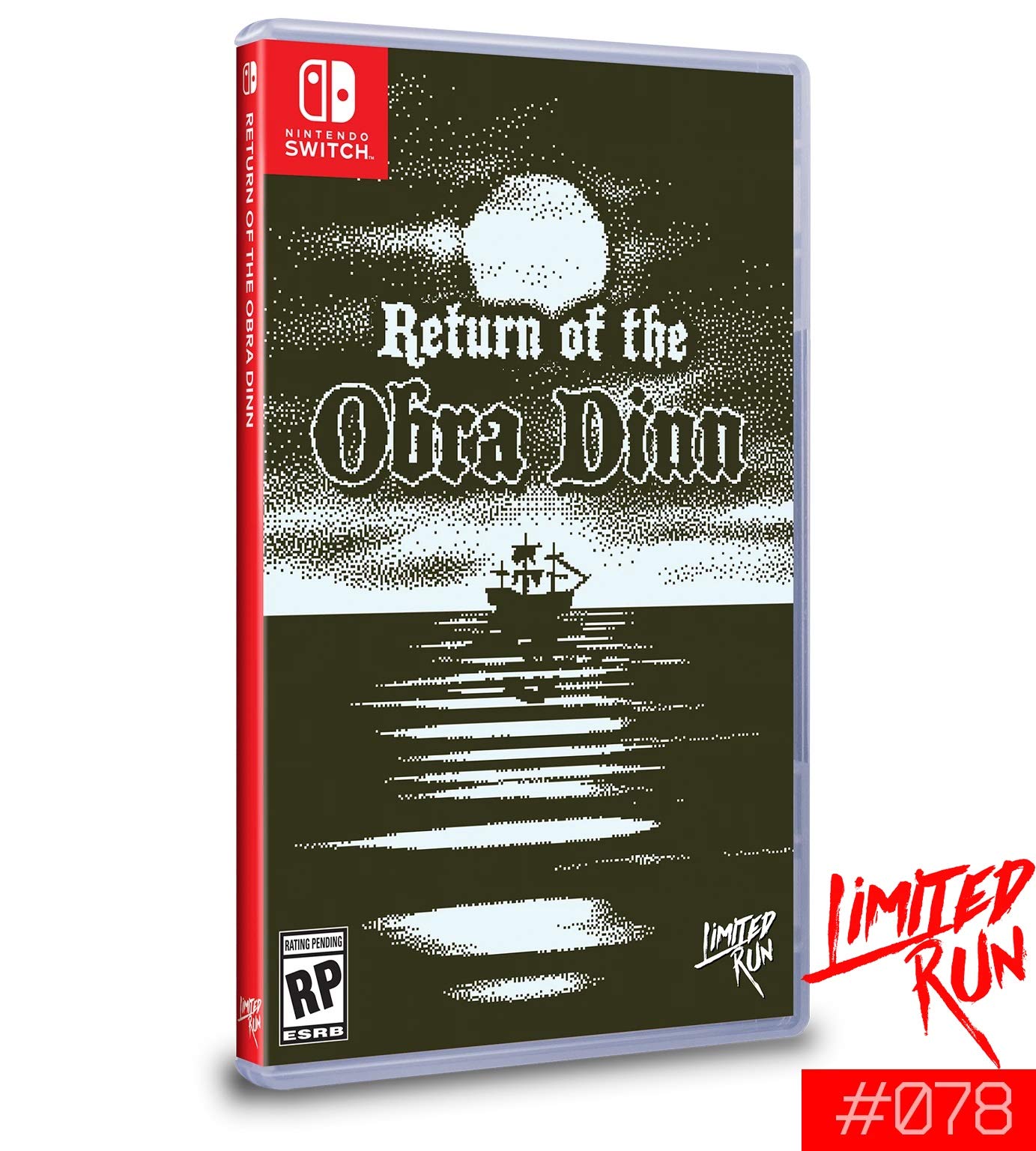 Return of the Obra Dinn - Nintendo Switch Game (Limited Run Games #78) | Mystery Adventure Puzzle Game for Adults & Teens | Perfect for Home Gaming & Travel Entertainment