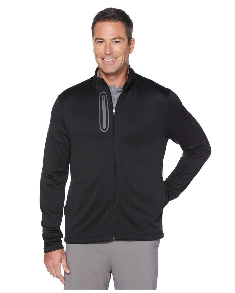Callaway Men's Weather Series Stretch Performance Full Zip Jacket - Waterproof Windbreaker Golf Jacket for Outdoor Sports & Active Lifestyle