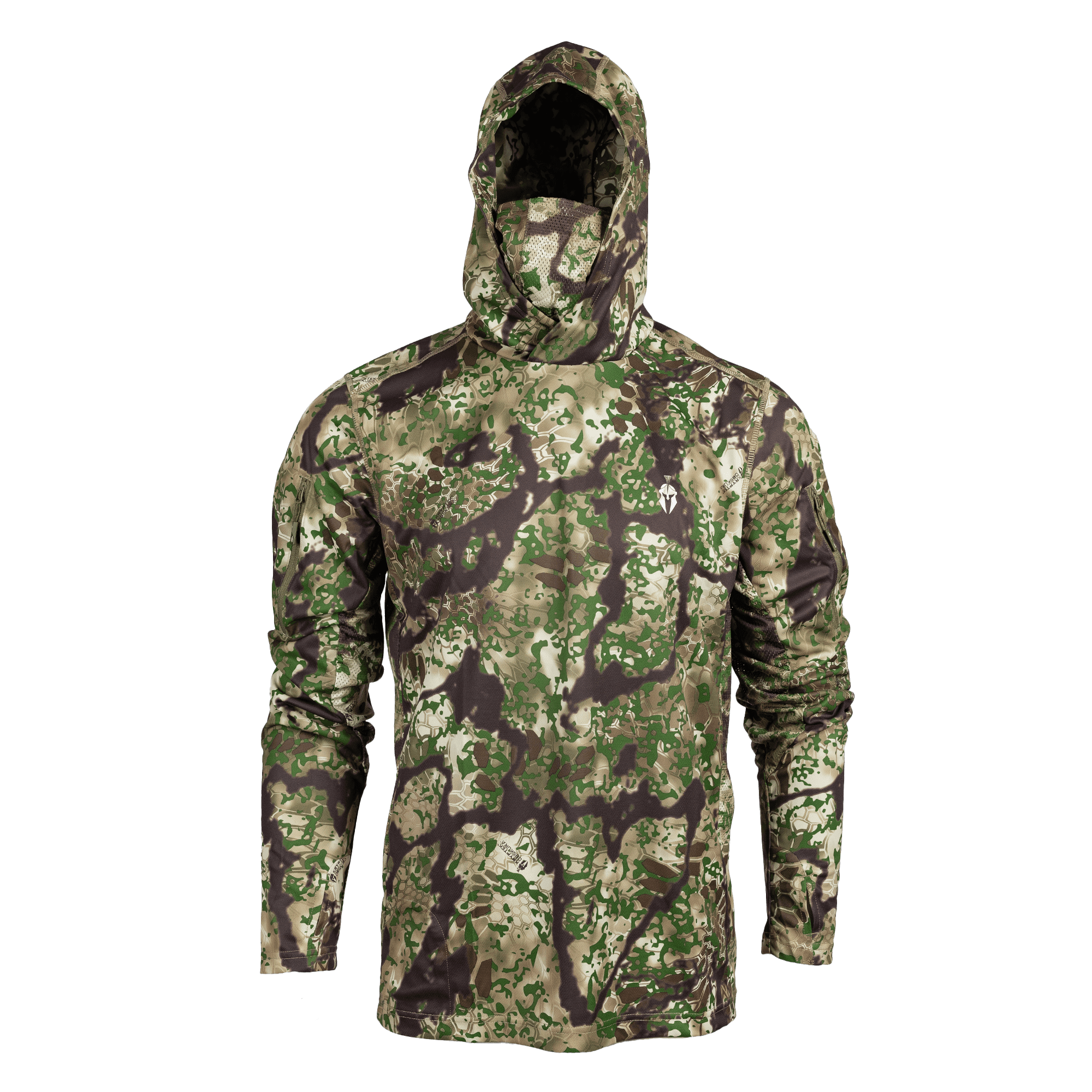 Kryptek ML Tech Hoodie - Lightweight & Durable Men's Tactical Hooded Sweatshirt for Outdoor Hunting, Hiking & Military Use
