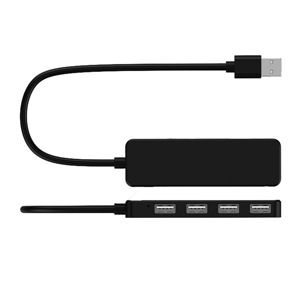 4-Port USB Hub for Laptop, MacBook & PC - Ultra Slim & Portable for Office & Travel