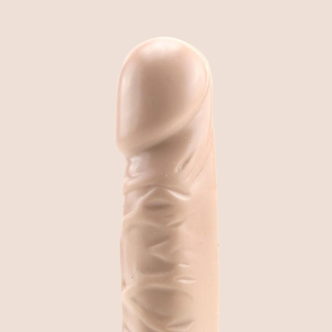 Doc Johnson Classic 8 Inch Black Dildo - Realistic Silicone Adult Toy for Men & Women - Perfect for Solo Play, Couples & BDSM Scenes