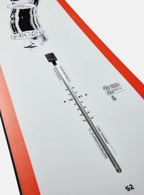 Burton Good Company B Grade Snowboard 2024 - All-Mountain Freestyle Snowboard for Men & Women | Perfect for Park, Powder & Groomed Runs