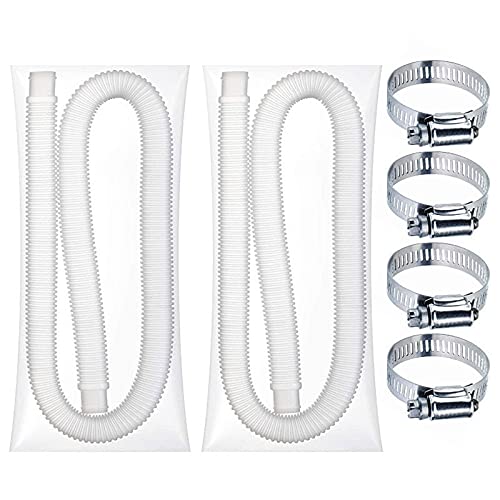 KaSilio 1.25 Inch Diamond Painting Swimming Pool Replacement Hose - 79 Feet 2-Pack for Above Ground Pools, Pool Pumps & Filters | Durable, Flexible & Weather-Resistant for Easy Installation & Maintenance | Perfect for Backyard, Inflatable & Frame Pool Setups