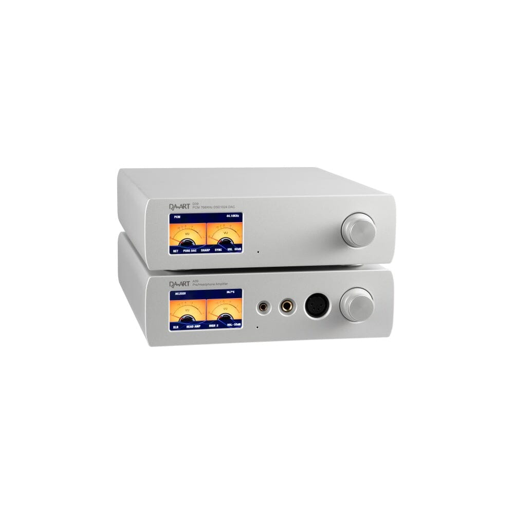 DAART Yulong A39 R2R Pre Amplifier & Headphone Amp - High Fidelity Audio for Home Studio & Audiophile Listening