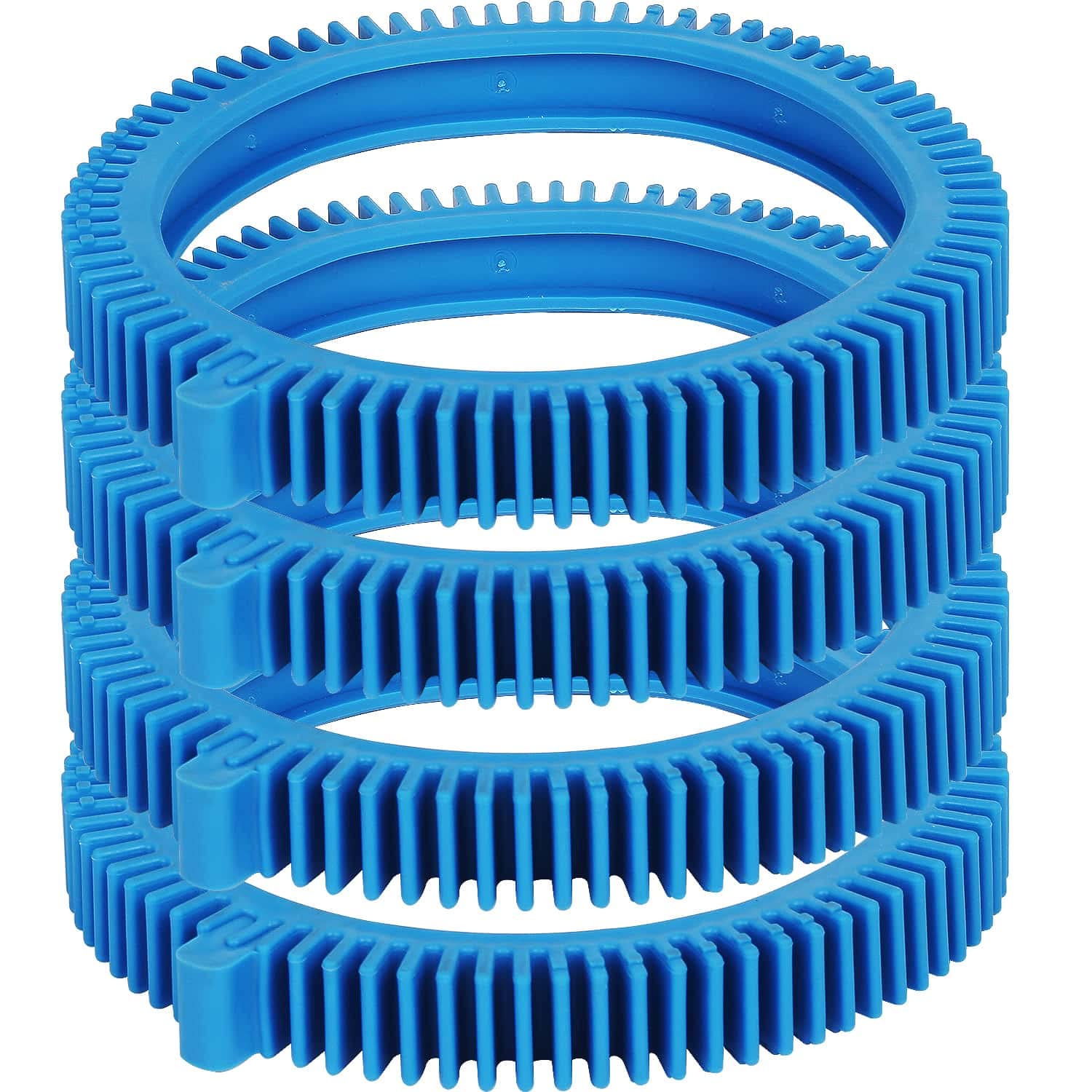 Seentech Super Hump Pool Cleaner Front Tire Kit (4-Pack) - Compatible with Poolvergnuegen & Hayward Phoenix Pool Cleaners - Durable Replacement Tires for Swimming Pool Maintenance - Perfect for In-Ground and Above-Ground Pools