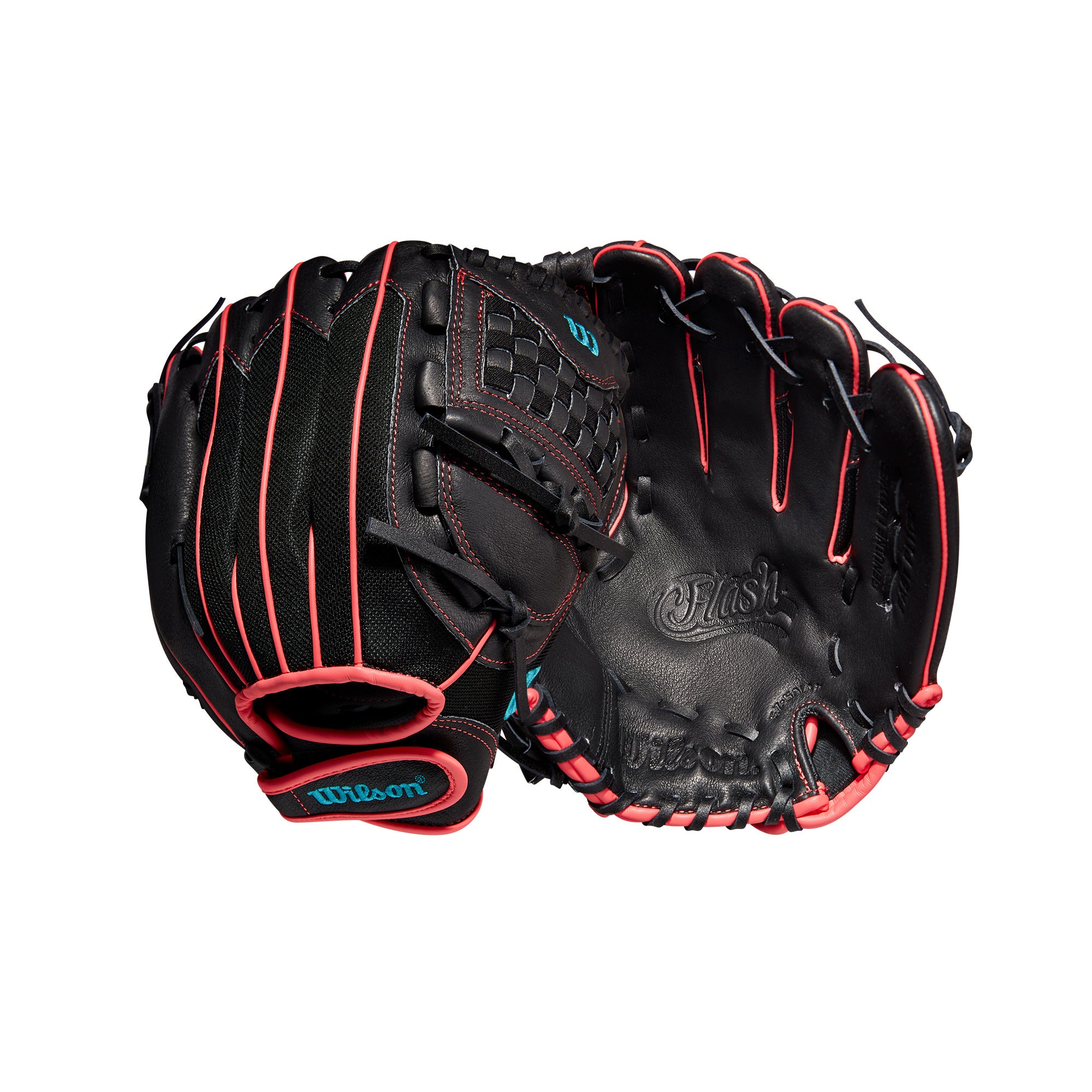 Wilson Flash 11.5 Fastpitch Softball Glove - Left Hand Throw for Pitchers & Infielders - Perfect for Fastpitch Games & Training