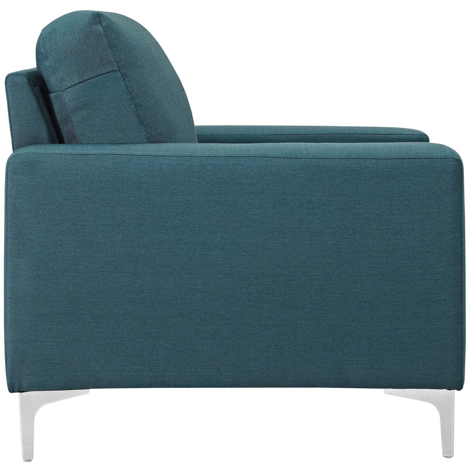 Allure 2-Piece Sofa and Armchair Set - Modern Living Room Furniture for Small Spaces | Perfect for Apartments, Condos & Cozy Homes