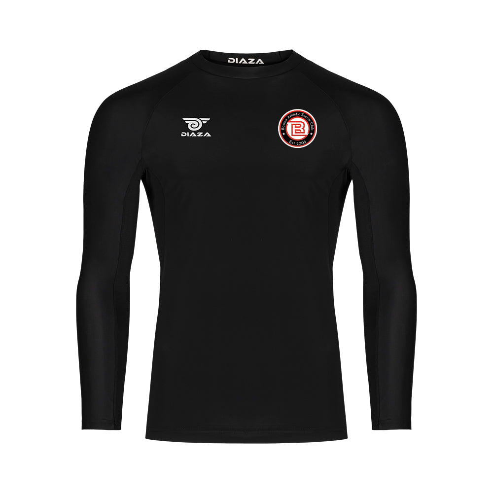 Boston Athletic Soccer Long Sleeve Compression Shirt - Performance Fit for Training & Matches - Ideal for Soccer Players & Sports Enthusiasts