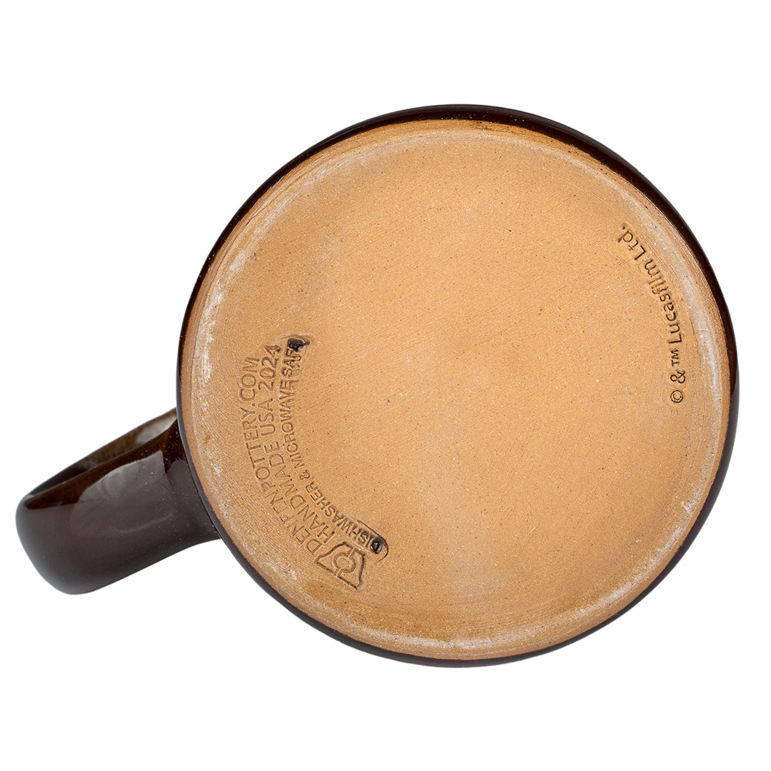 Star Wars Wookiee Cookie Hand-Thrown Ceramic Mug - Perfect for Coffee, Tea & Hot Chocolate - Great Gift for Fans & Collectors