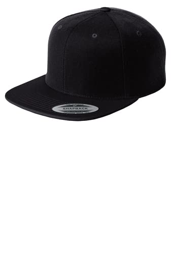Custom Flat Bill Snapback Cap STC19 - Personalized Embroidery & Monogram Hats for Men & Women - Perfect for Sports, Streetwear & Fashion Accessories