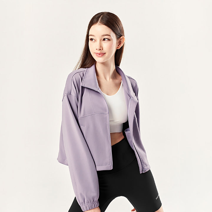 Soft Cushion High Neck Zip Up Sweatshirt - Cozy Winter Pullover for Women | Perfect for Casual Wear, Gym & Outdoor Activities