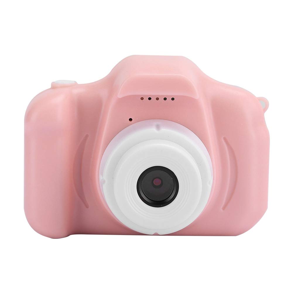 Kids Digital Camera - 070 Portable Cartoon Camera for Children, Easy to Use Mini Photography & Video Camera with Simple Operation (Pink) - Perfect for Birthday Gifts, Travel, Outdoor Adventures & Early Learning