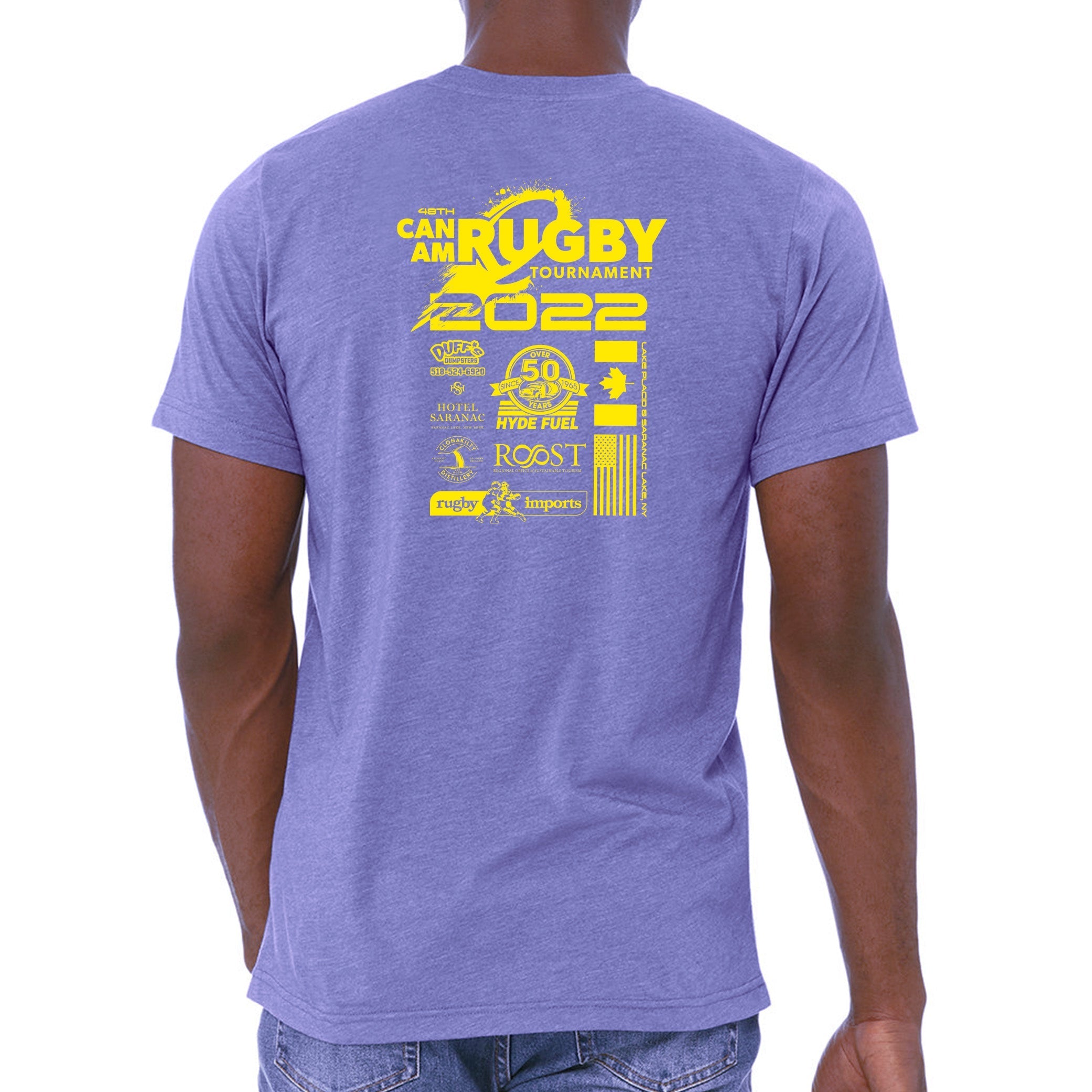 2022 Can Am Tournament T-Shirt - Men's Comfortable Cotton Tee for Sports, Casual Wear & Outdoor Activities