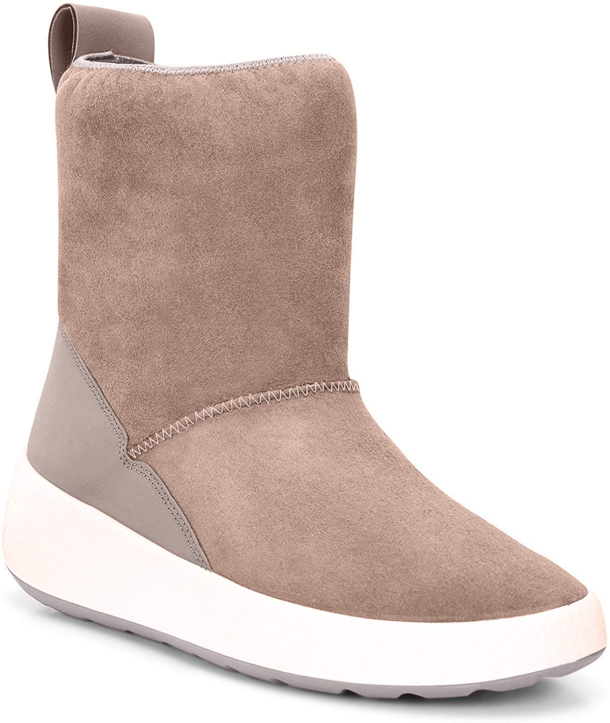 ECCO Women's Ukiuk Short Snow Boot - Waterproof Winter Boots for Women, Comfortable & Warm Cold Weather Shoes - Perfect for Snowy Days, Hiking & Outdoor Activities