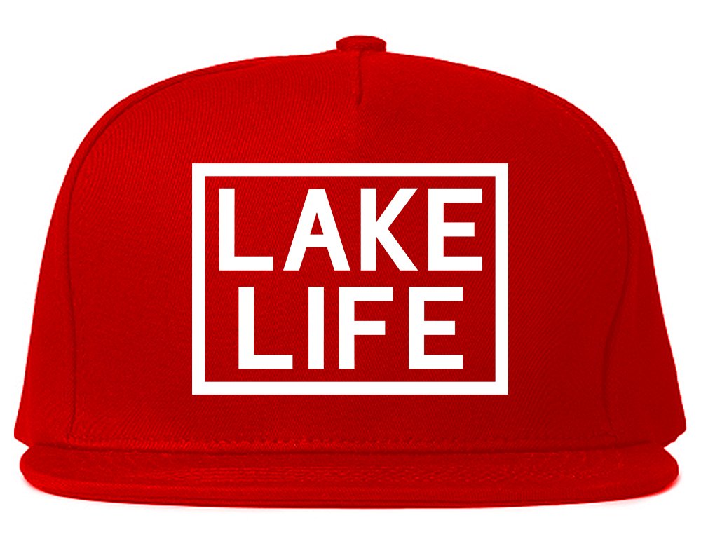 Lake Life Box Men's Snapback Hat - Adjustable Dad Hat for Fishing, Boating & Outdoor Adventures
