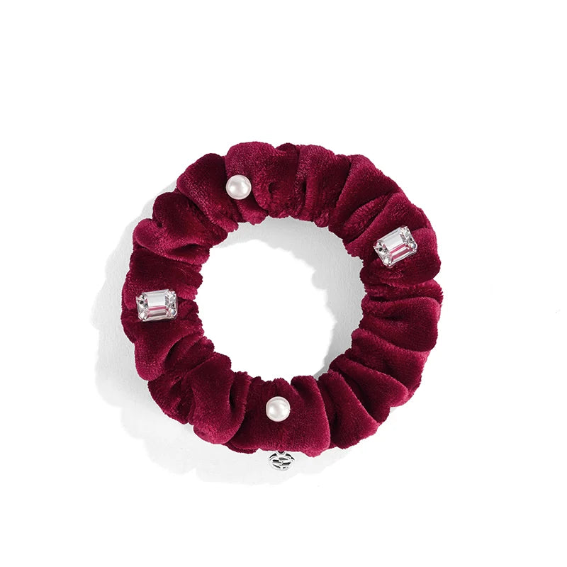Jacinda Hair Scrunchies - Soft Elastic Hair Ties for Women & Girls - Perfect for Ponytails, Buns & Everyday Styling - Great for Work, School, Gym & Casual Wear