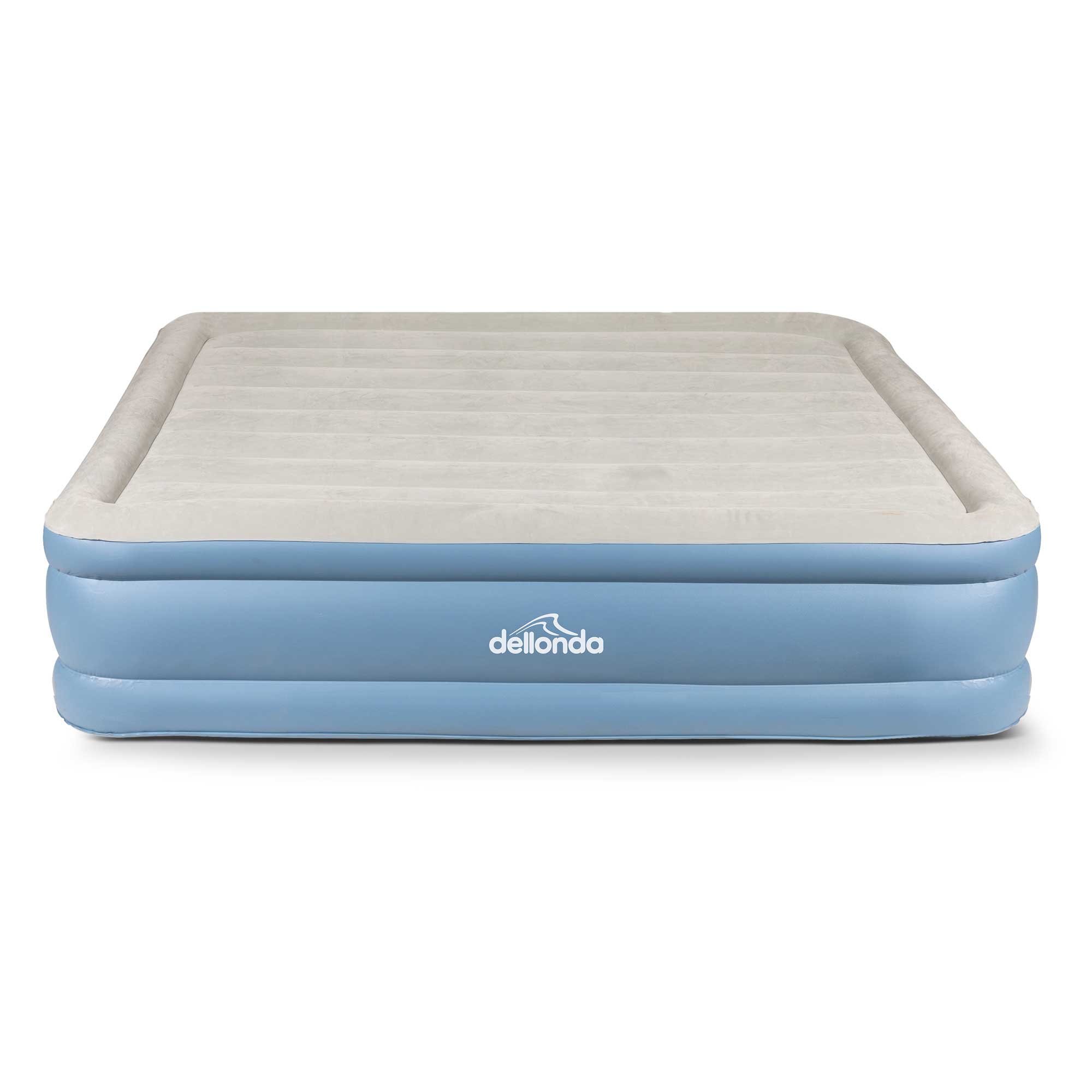 Queen Size Elevated Air Mattress with Built-In Electric Pump & Carry Bag - Portable, Comfortable for Camping, Guest Beds & Home Use - DL147
