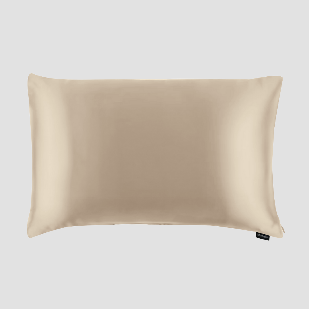 Silk Satin Pillowcase for Hair Protection - Anti-Frizz & Smooth Hair Care - Perfect for Sleeping, Travel & Home Use