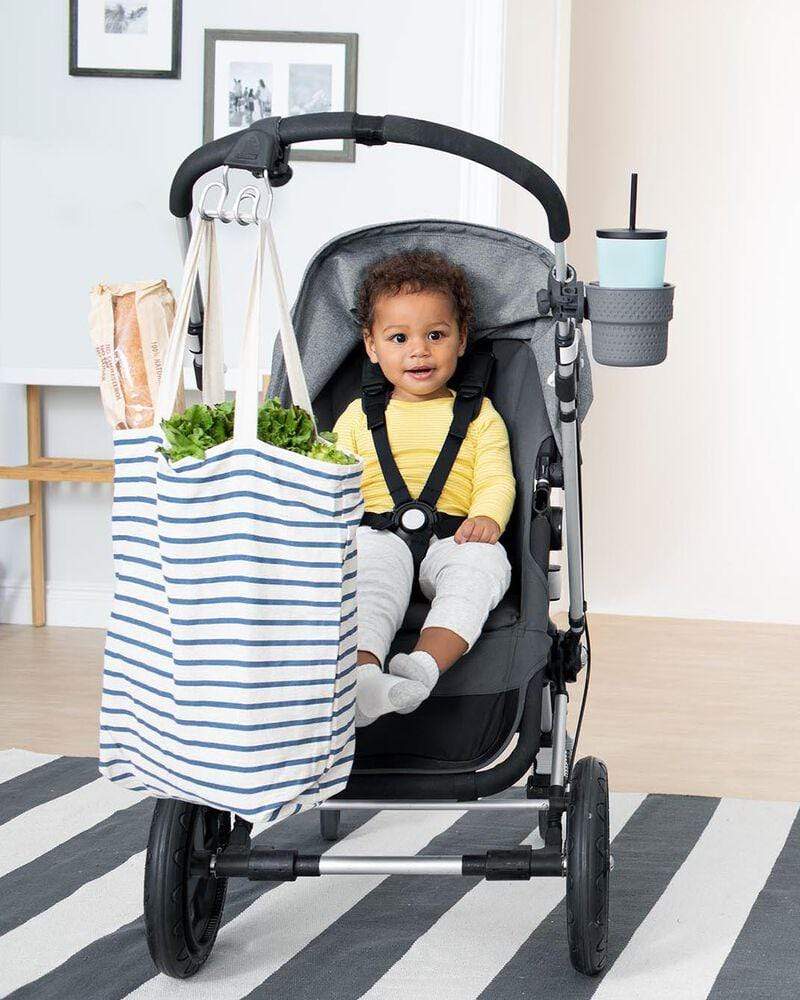 Skip Hop Universal Stroller Hook - Heavy Duty Stroller Accessories for Diaper Bags, Purses & Shopping - Perfect for Travel, Shopping & Daily Errands with Baby