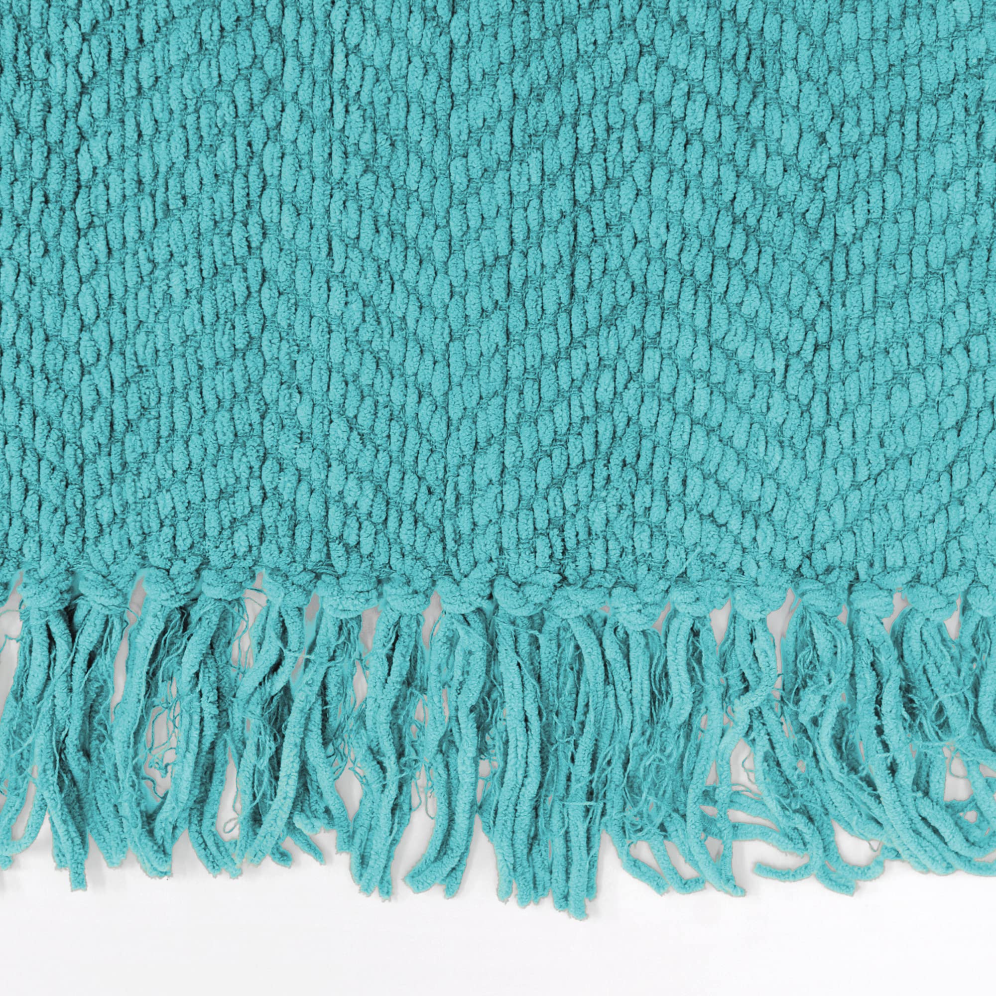 Soft Knitted Textured Throw Blanket for Couch - 50