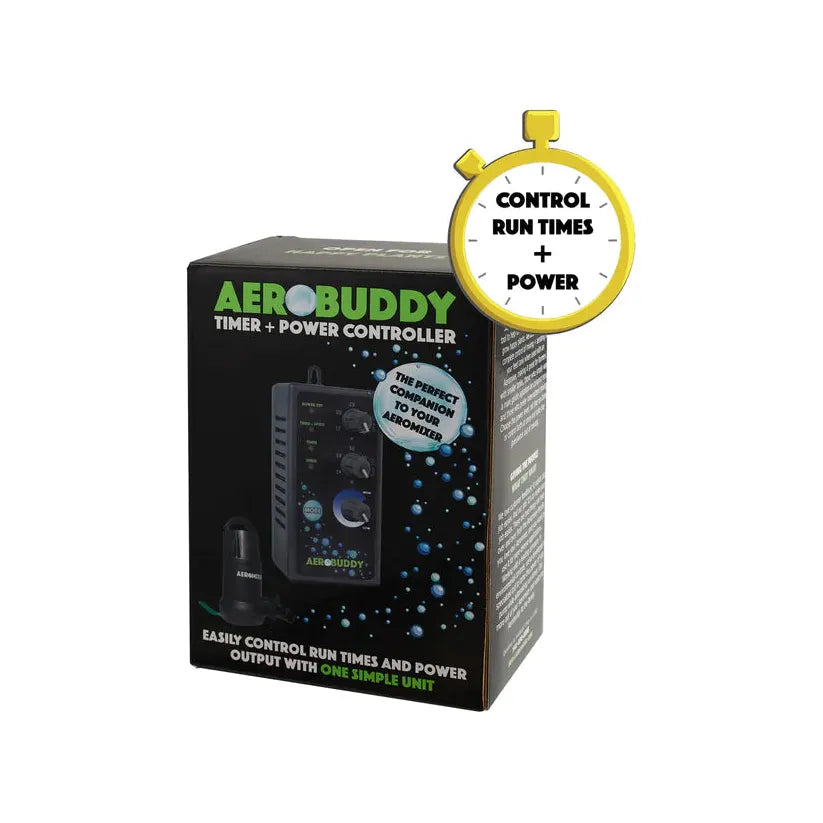AeroMixer Aerobuddy - Digital Timer & Power Controller for Mixing, Baking, and DIY Projects | Perfect for Kitchen, Workshop, and Home Use