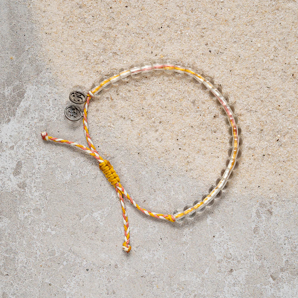 4Ocean September 2024 Limited Edition Clownfish Beaded Bracelet - Eco-Friendly Ocean Conservation Jewelry for Women & Men - Perfect for Beach, Travel & Everyday Wear