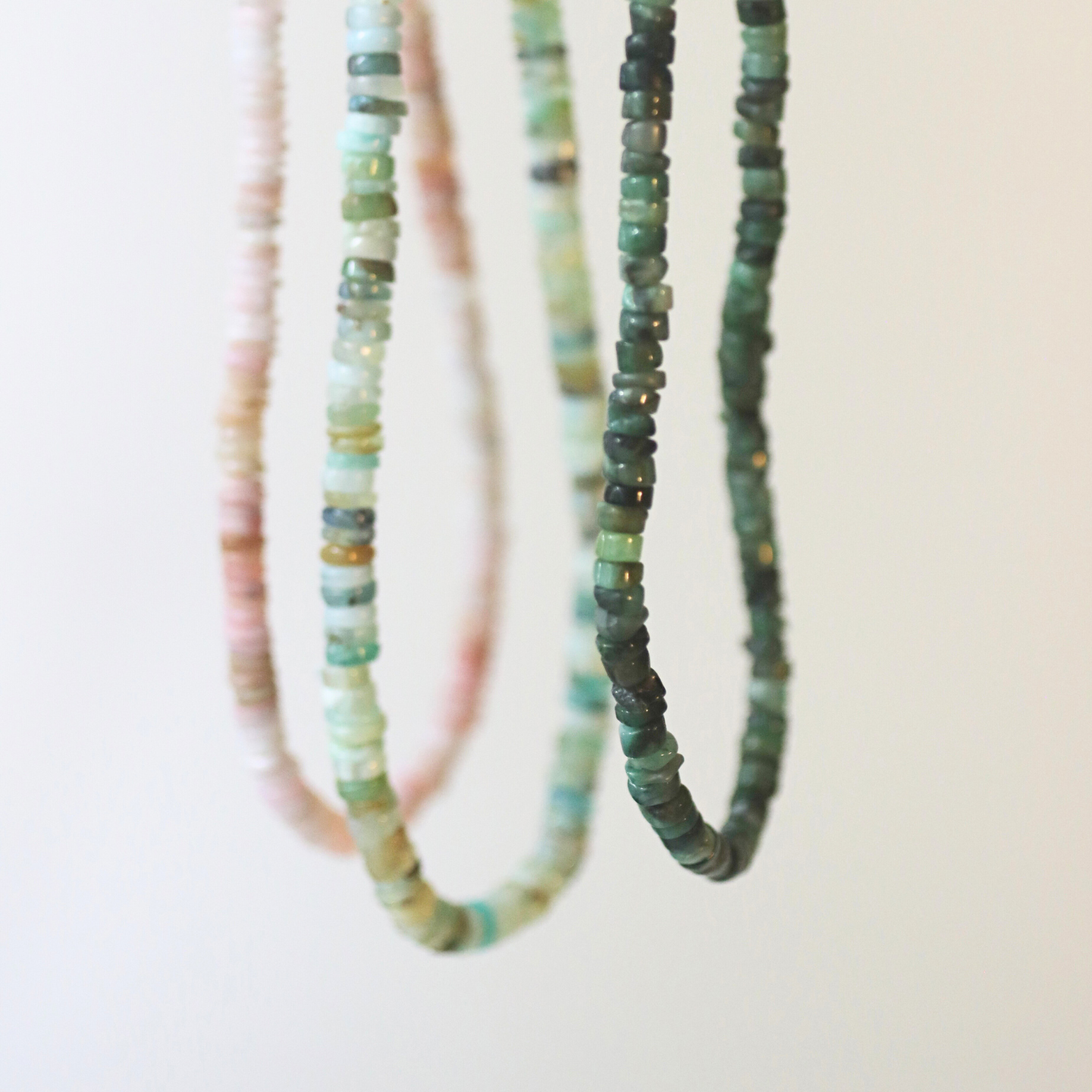 Nomad Mixed Gemstone Necklace Collection - Handmade Boho Jewelry for Women, Natural Stone Pendant Necklace for Layering, Perfect for Festivals & Everyday Wear
