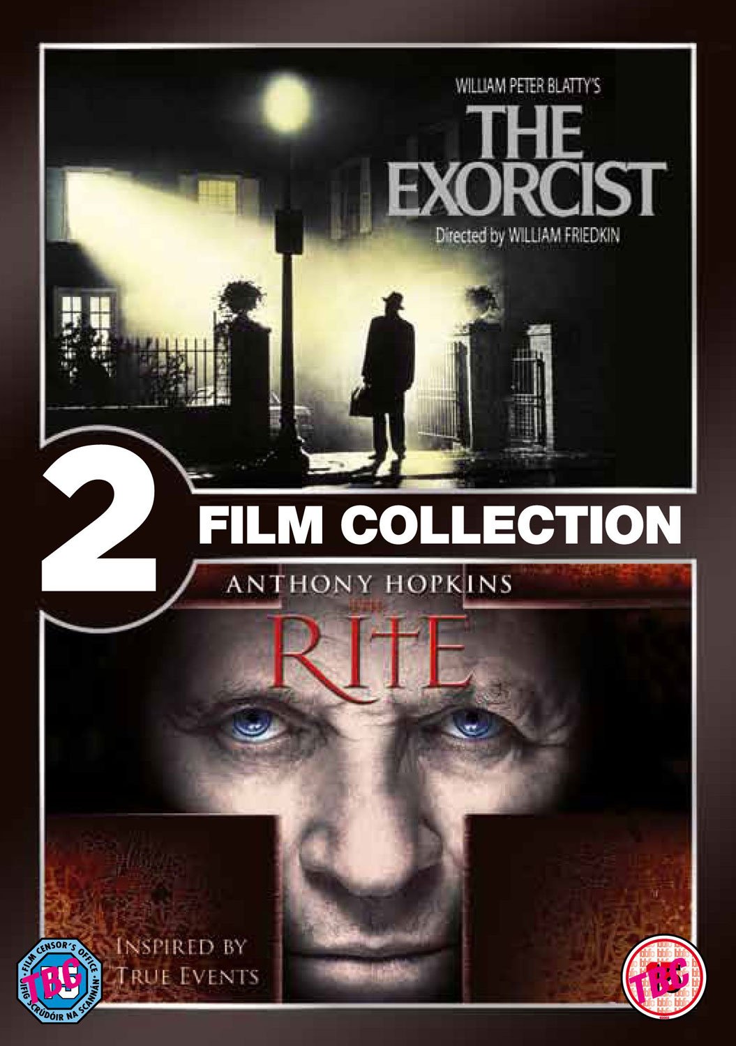 The Exorcist & The Rite Double Feature DVD Set (2012) - Horror Movie Collection for Halloween Nights & Thriller Marathons