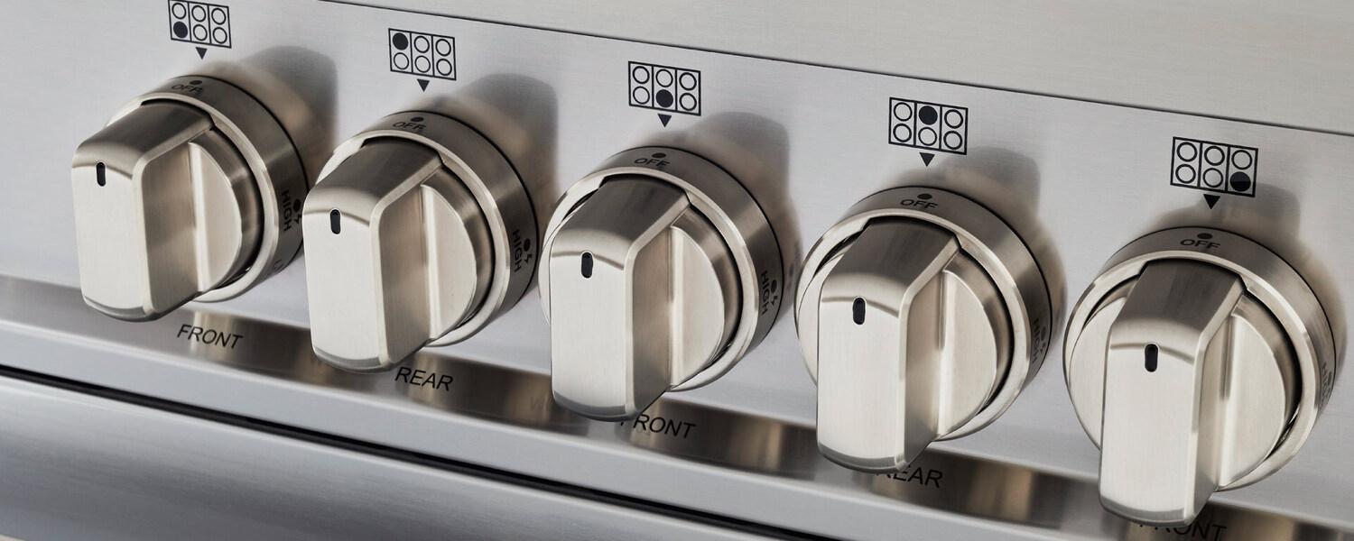 Bertazzoni MAS486GDFMXV 48-Inch Professional Dual Fuel Range with 6 Sealed Burners & Griddle, Stainless Steel Gas Cooktop & Electric Oven - Perfect for Home Chefs & Commercial Kitchens