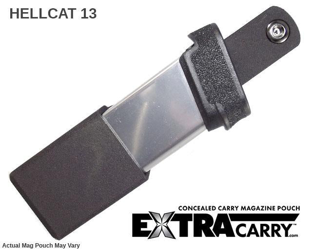 Springfield Hellcat 9mm 13-Round Magazine Pouch - Compact Concealed Carry Holster for Tactical Shooting & Range Training