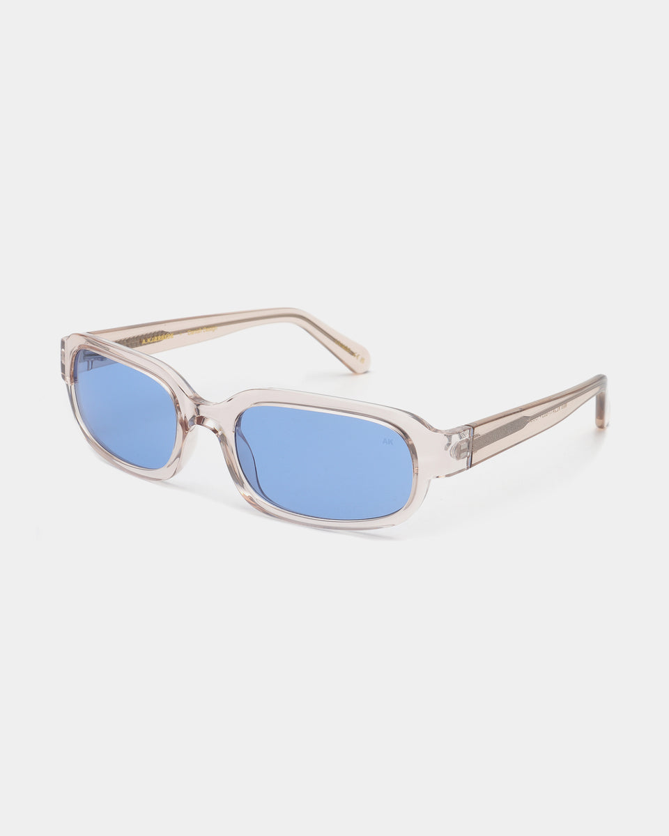 A. Kjaerbede Champagne Sunglasses - Stylish UV Protection Shades for Women & Men - Perfect for Beach, Driving & Outdoor Activities