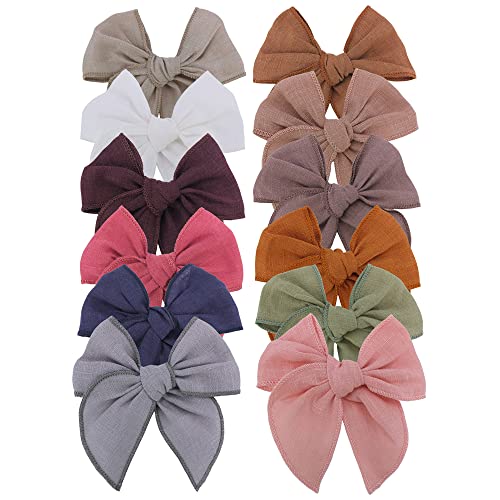 Linen Fable Bow 4''