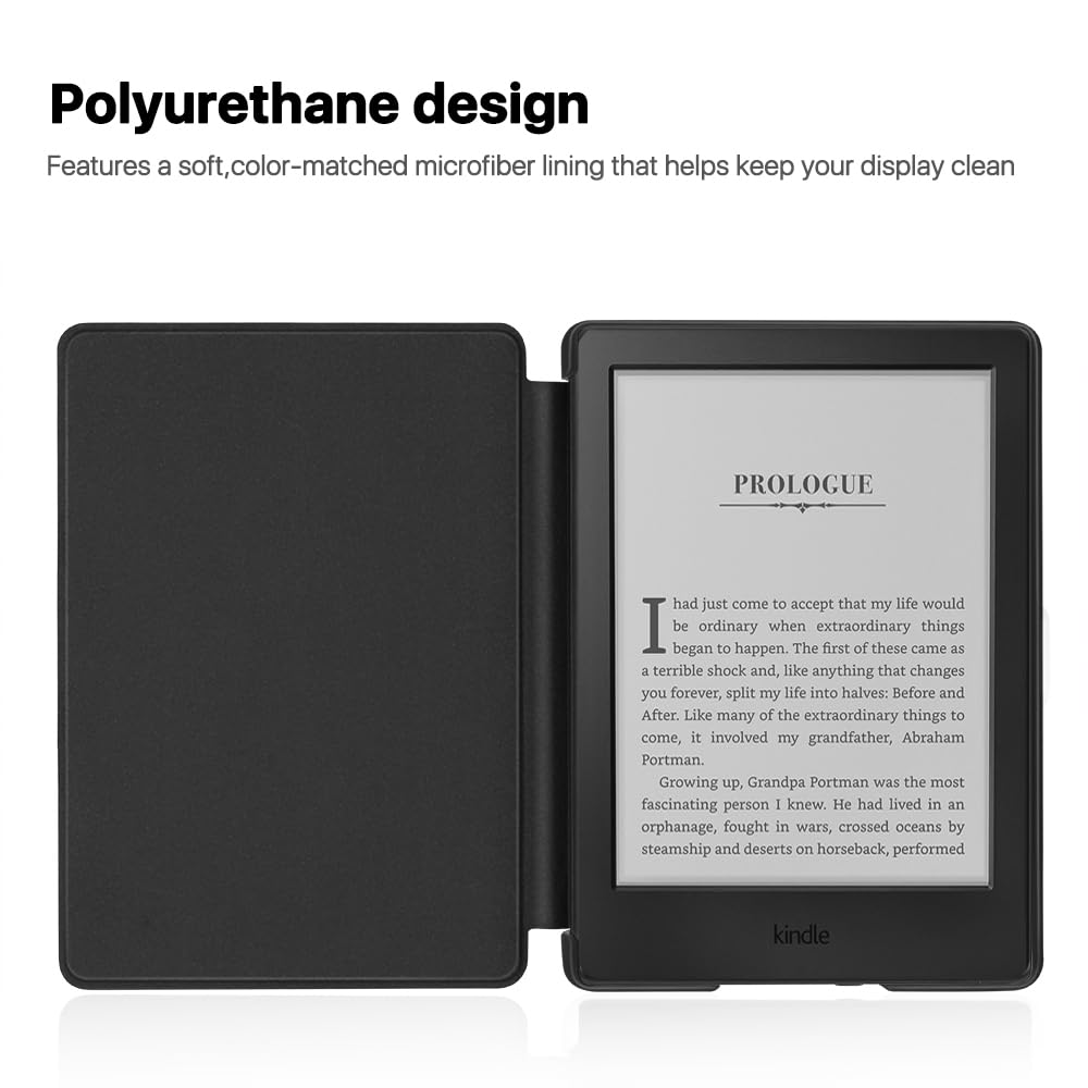 Premium Slim & Light Smart Cover Case for Kindle 10th Generation (2019) - Auto Sleep/Wake Function for 6